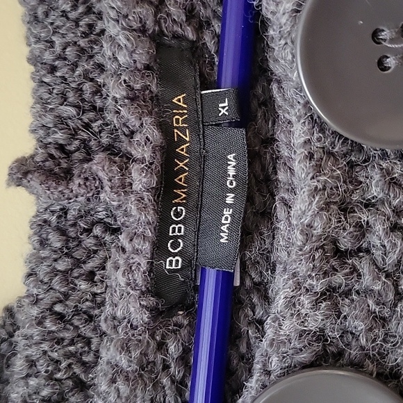 BCBG Maxazria Cardigan Sweater Hooded Jacket - Picture 5 of 8